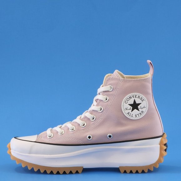 Converse Run Star Hike Hi 'Himalayan Salt' Pink Platform Sneakers 171668C NWT - Picture 3 of 6